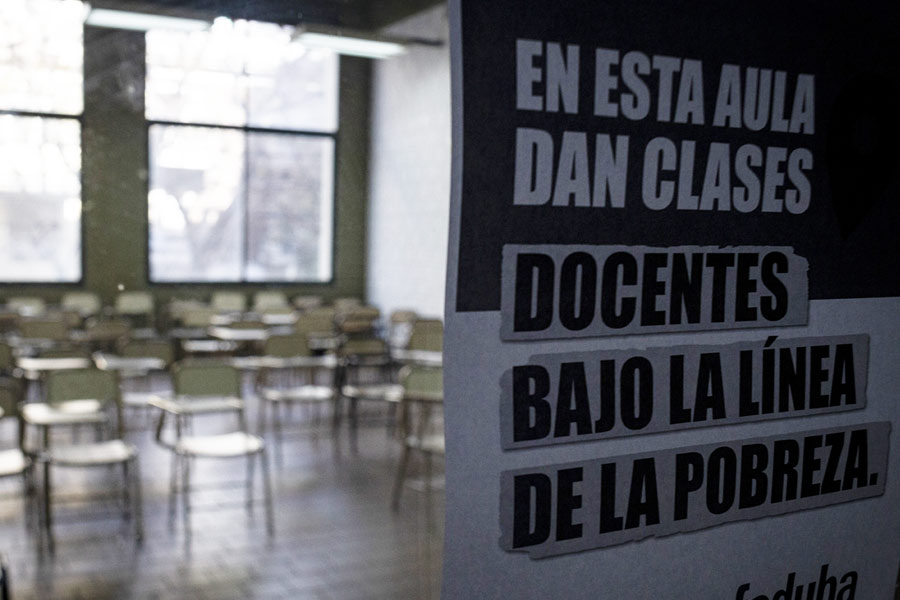 Las aulas, la crisis y la vida