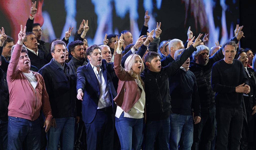 Rotundo mensaje bonaerense