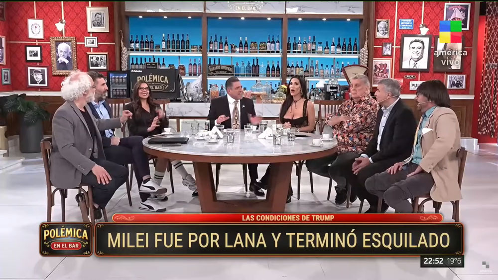 Polémica en un bar sin rumbo