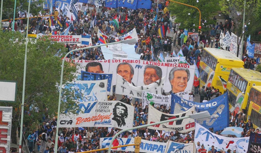 No al Alca, la resistencia que vive