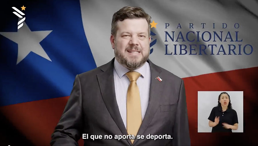 El outsider que añora a Pinochet       