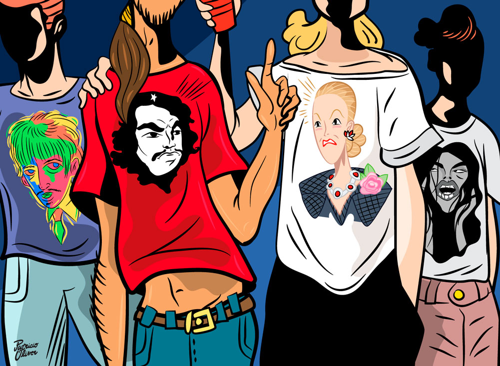 Las remeras parlantes