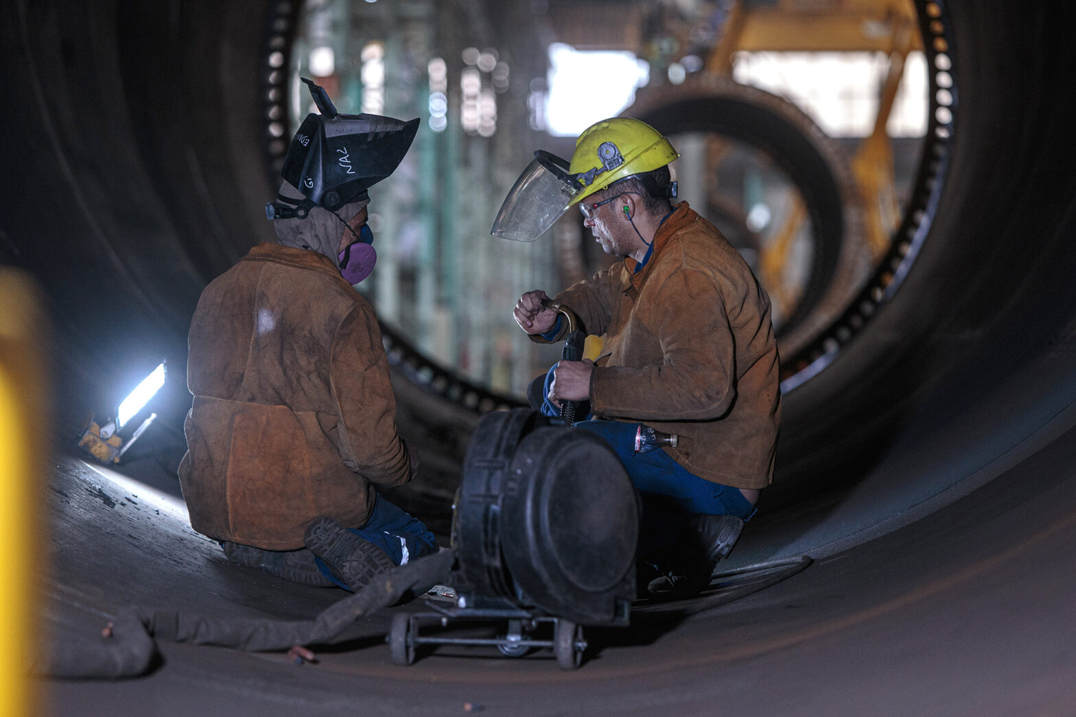 Máquinas en silencio