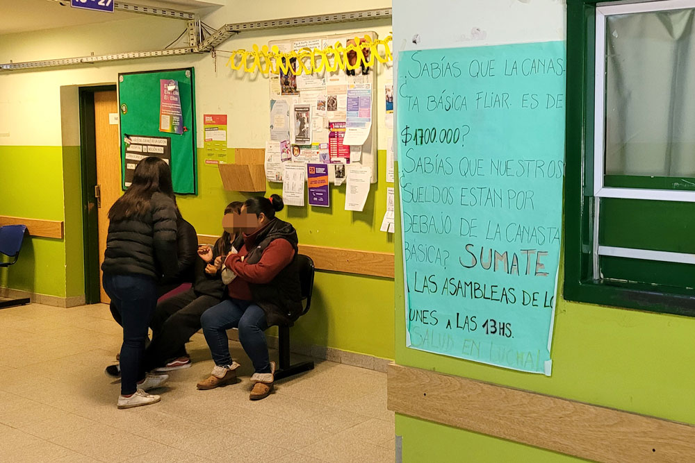 Sin plata para salud