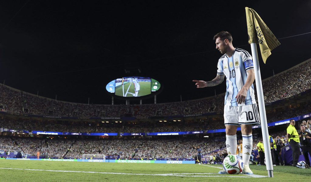 Messi brilla en un Mundial de estrellas