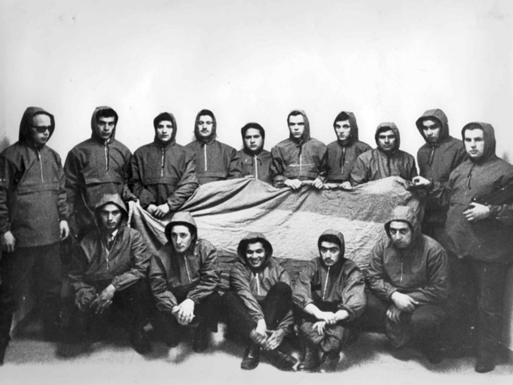 Cóndores en Malvinas