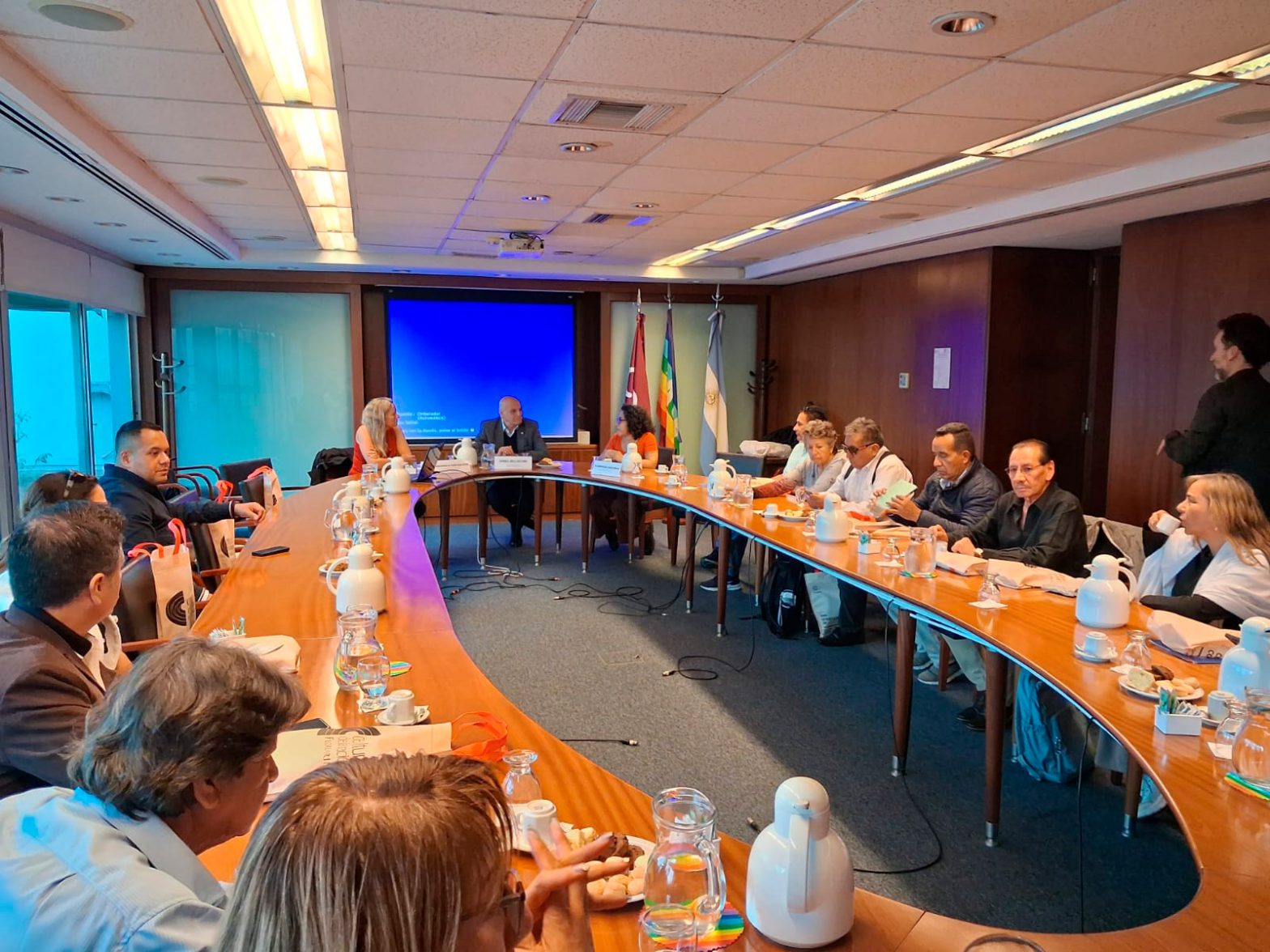 Estudiantes ecuatorianos visitaron el CCC